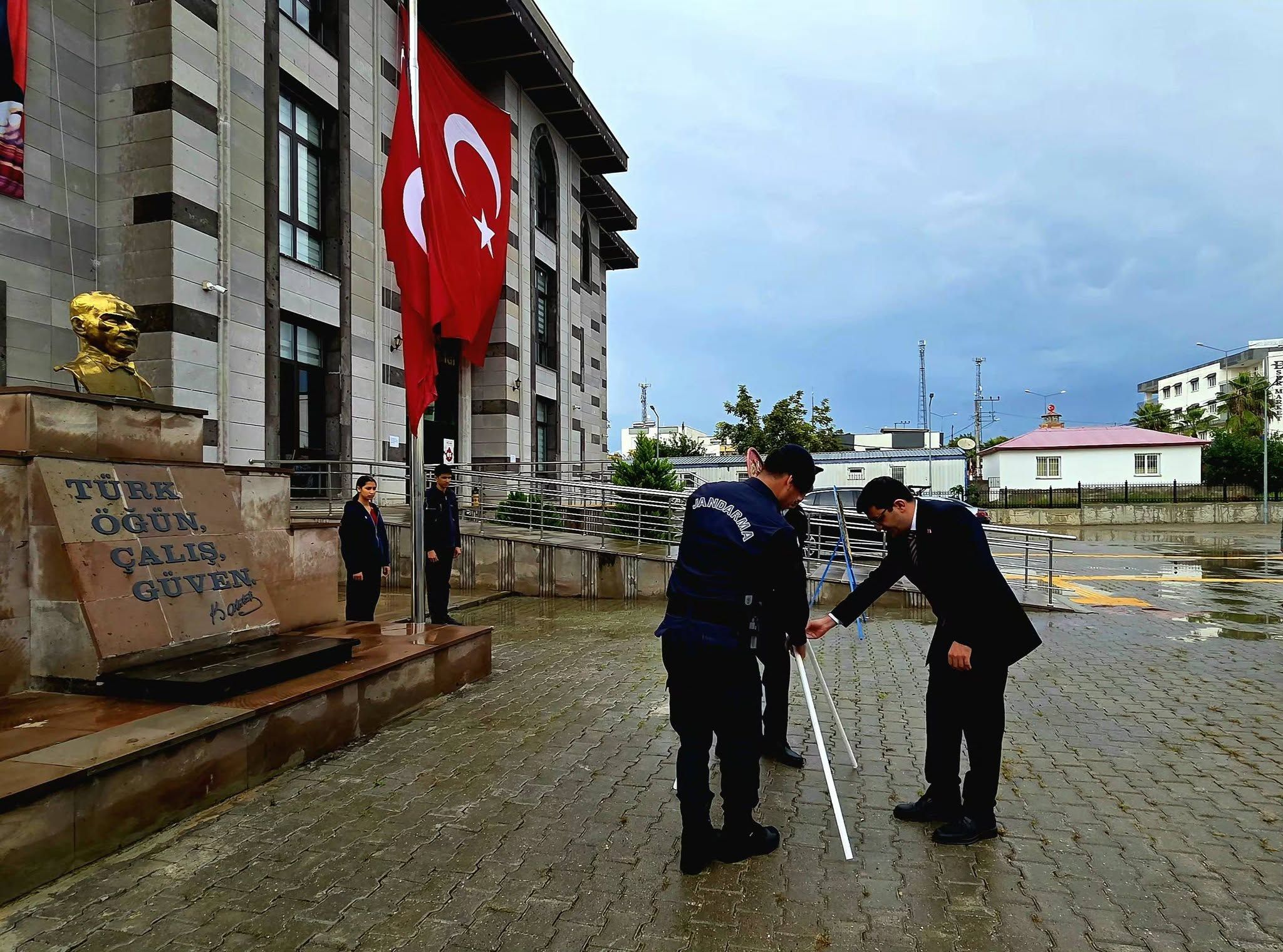 Sumbas'ta Cumhuriyet Bayramı Çelenk Töreni Yapıldı3