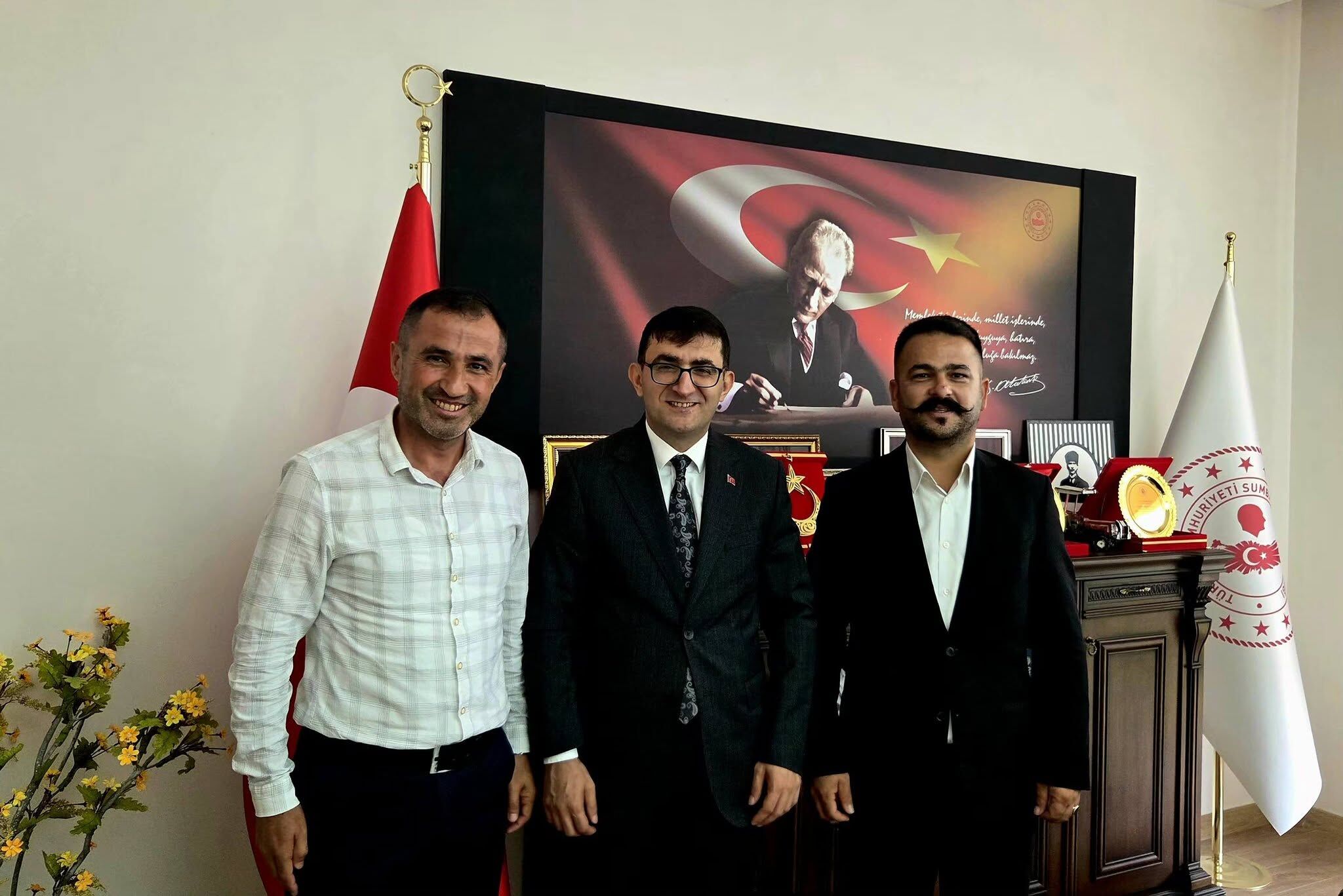 Sumbas’ta Kaymakam Hakan Kara’ya Ziyaret (2)