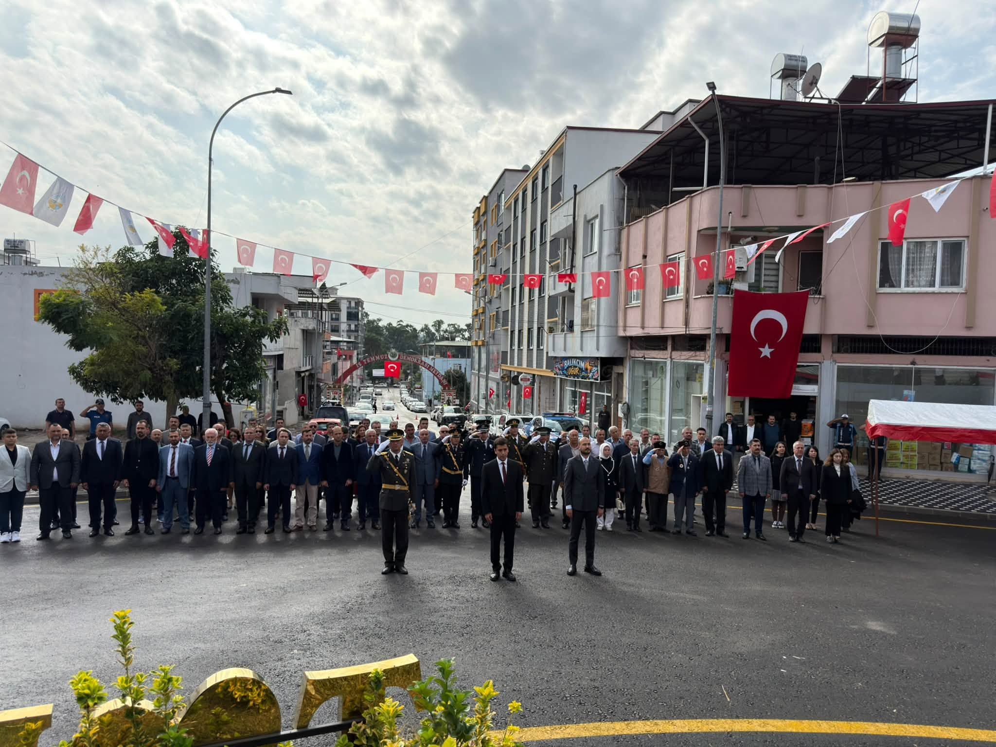 Toprakkale'de Bekirhan Uyutmaz'dan Cumhuriyet Mesajı2