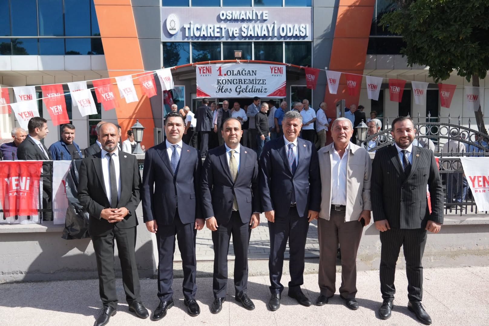Yeni Parti Osmaniye'de İlk İl Kongresini Gerçekleştirdi (2)